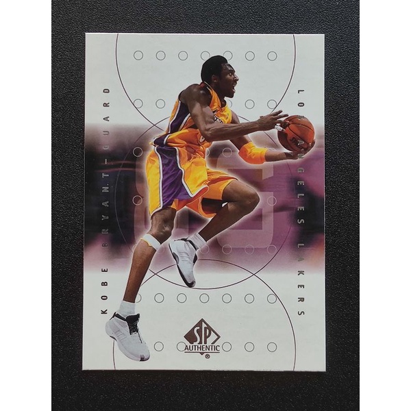 科比 2001-02 Upper Deck SP Authentic Kobe Bryant Lakers #39