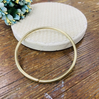 黃銅手環 素面 圓形 開口手環 S245