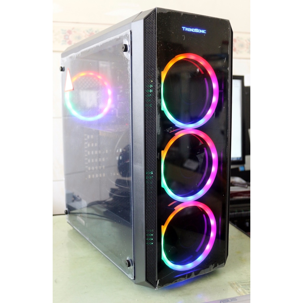 極致六核電競電腦I5-10400F+16G+RX6500XT+M.2 500G+WIN 10物超所值