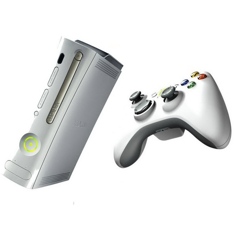 【二手主機】微軟 XBOX360 厚機 150W 白色主機120G+無線控制器白+自製系統+LT3.0 【台中恐龍電玩】