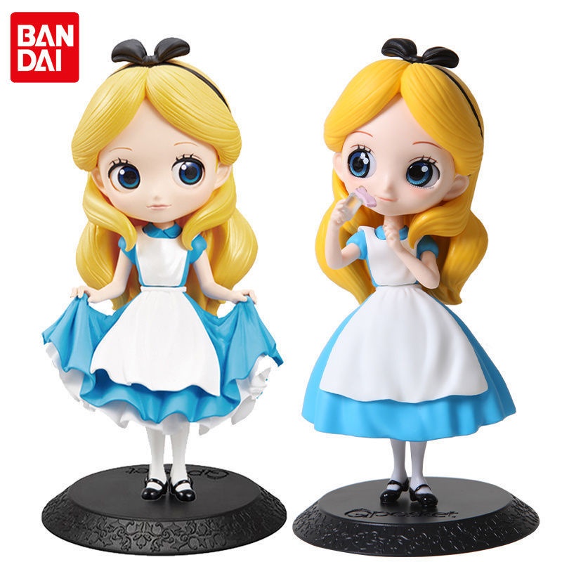 【現貨，熱賣】BANDAI萬代 Qposket 迪士尼公主愛麗絲 手辦公仔玩偶人偶玩具女孩
