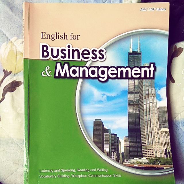 English for business and Management.  有光碟