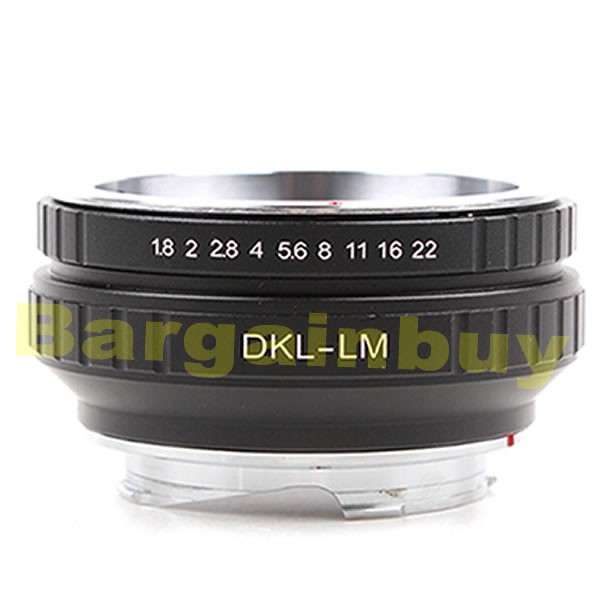 福倫達 雷丁那施耐德 DKL鏡頭轉徠卡 Leica M 240 262相機轉接環 DKL-LM 可搭 天工 LM-EA7