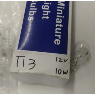 <未滿50元不出貨>T-13 T13 炸彈燈泡， 小燈用煞車燈用 台製品 日製