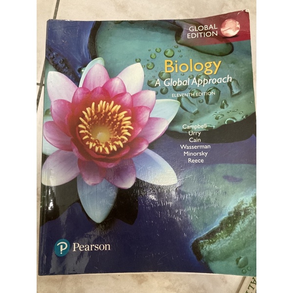 Biology: A Global Approach 11E Pearson 出版  普通生物學用書 二手書
