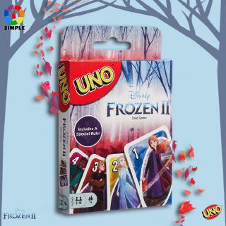 【桌遊志】UNO：迪士尼《冰雪奇緣》 II-紙牌遊戲