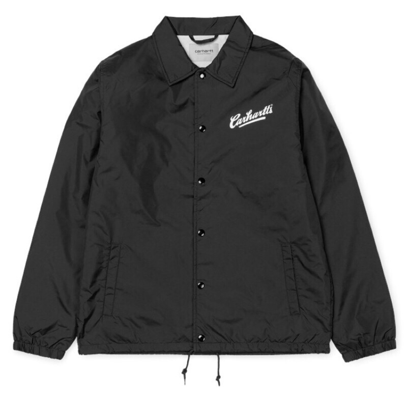 40sneaker®️Carhartt WIP Coach Jacket 教練外套 風衣外套  黑