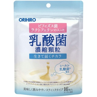 日本 Orihiro 乳酸菌濃縮顆粒 乳酸菌 乳鐵蛋白 比菲德氏菌 16入