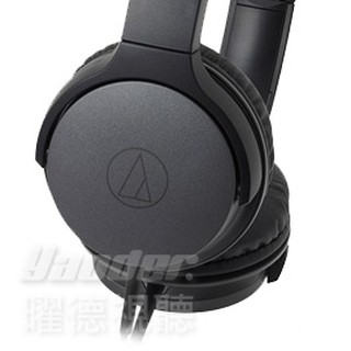 收納袋+收線器 ★ Audio-Technica 鐵三角 ATH-AR1 黑色 摺疊耳罩式耳機 輕量級