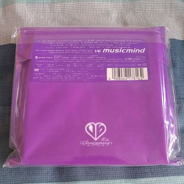 日本原版 初回生產限定版a V6 Musicmind Cd Dvd 2區dvd 蝦皮購物