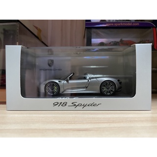 1/43 Minichamps Porsche 918 Spyder 量產車版本 保時捷原廠精品