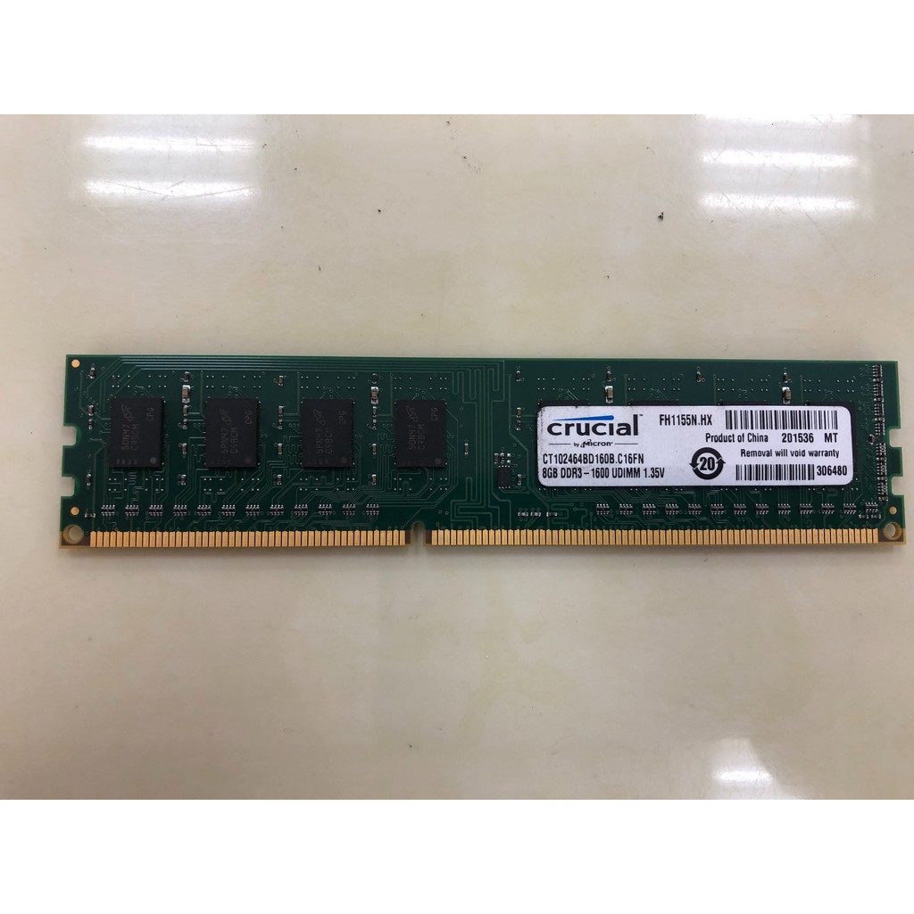 美光 DDR3 8G 記憶體