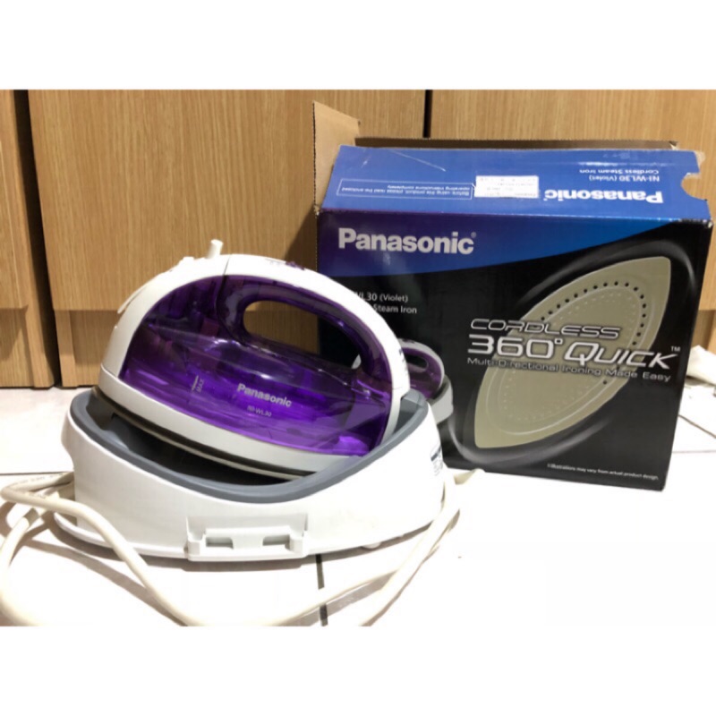 ［二手未過保］國際牌 Panasonic 無線蒸氣熨斗 原價2190 NI-WL30 NIWL30