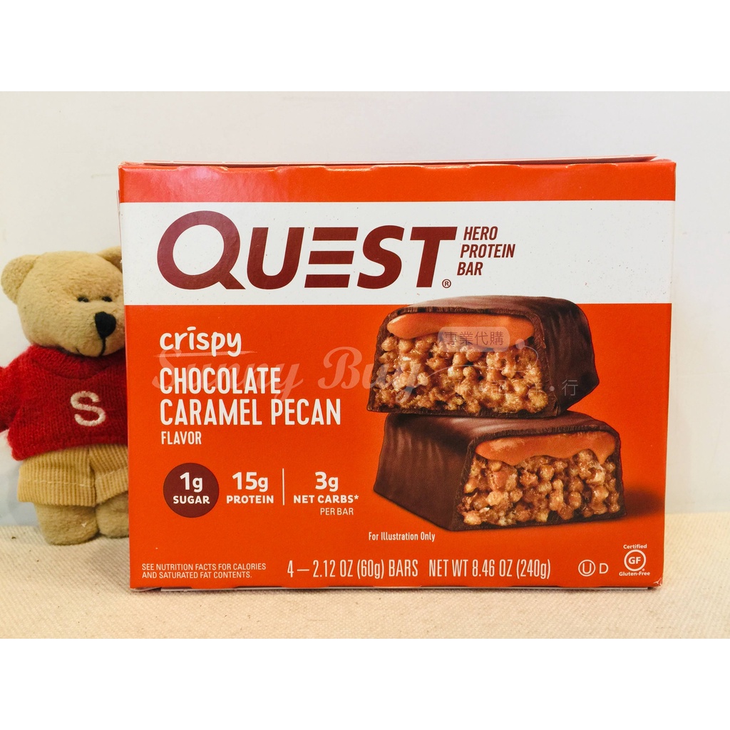【Sunny Buy】◎預購◎ Quest Protein Bar 蛋白質棒 60g*4入 健身