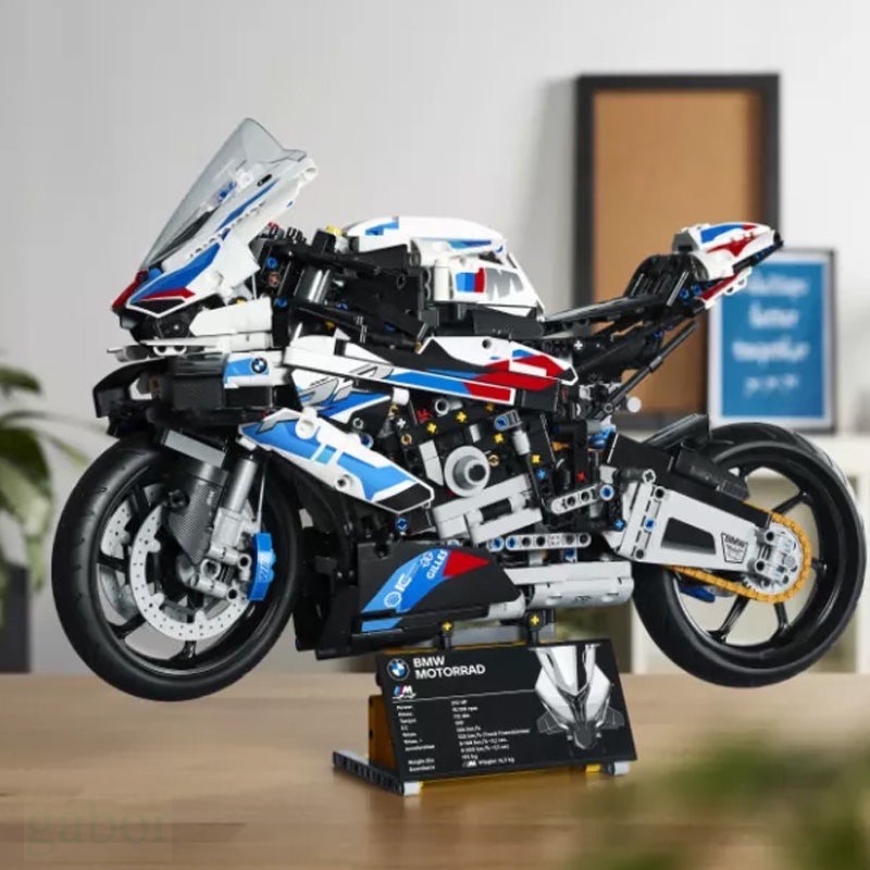 【積木の賣場】現貨、特價～T6088 科技機械組-BMW M1000RR  1：5重型機車 非樂高 42130