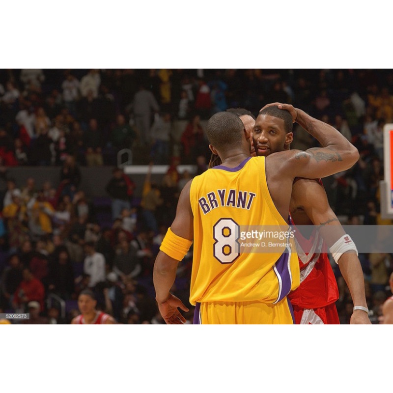 NBA Kobe Bryant GU NBA Los Angeles Lakers 洛杉磯湖人 #8 比賽使用過 球衣