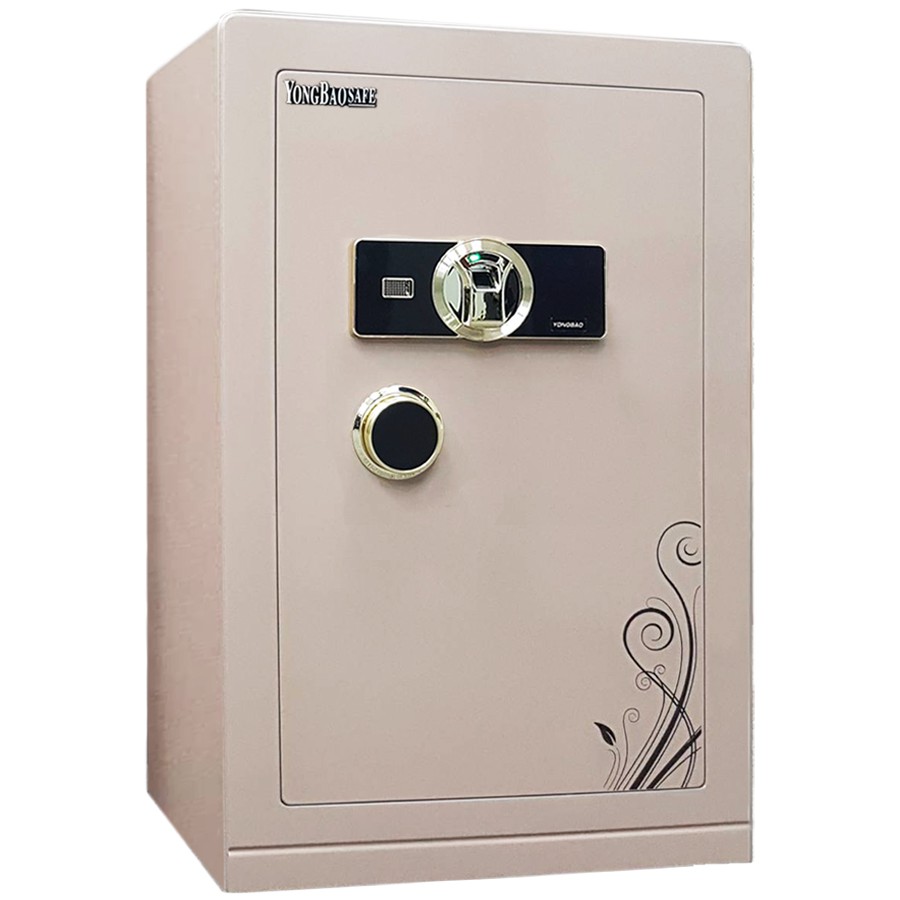 典雅指紋防盜型保險櫃(AH-10056)《永寶保險櫃Yongbao Safe》防火防盜保險箱 家用保險櫃 大型 公司用