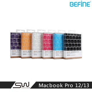 【BEFINE】 KEYBOARD KEYSKIN 中文鍵盤保護膜(The New MacBook 12/13專用)