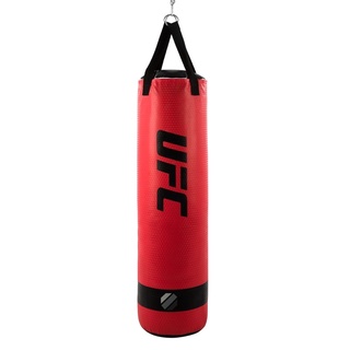UFC - 拳擊沙袋 80磅-紅「已填充/含沙包架整組」拳擊散打訓練專用 免費到府安裝