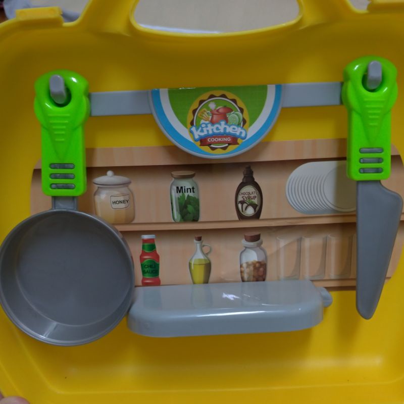 Miniso 家家酒玩具 電磁爐 廚具 &lt;久放新品，外盒刮痕&gt;