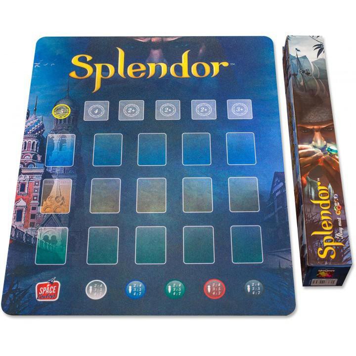 【快樂小豬 正版桌遊】Splendor Playmat 璀璨寶石 遊戲墊 Splendor Playmat