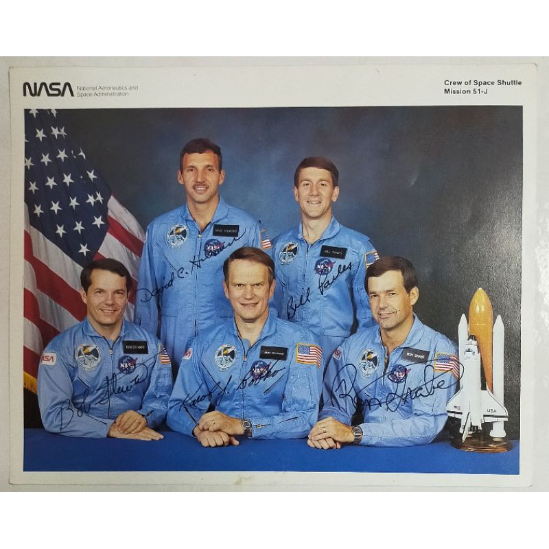早期懷舊. NASA太空人簽名