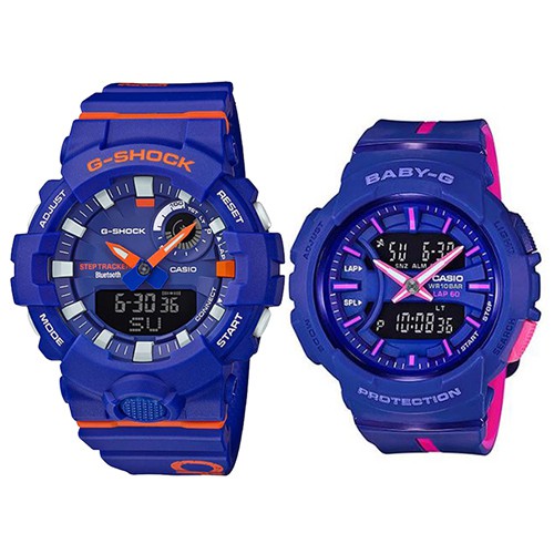 【CASIO】G-SHOCK + BABY-G 情侶時尚運動對錶 XLI正版宏崑公司貨