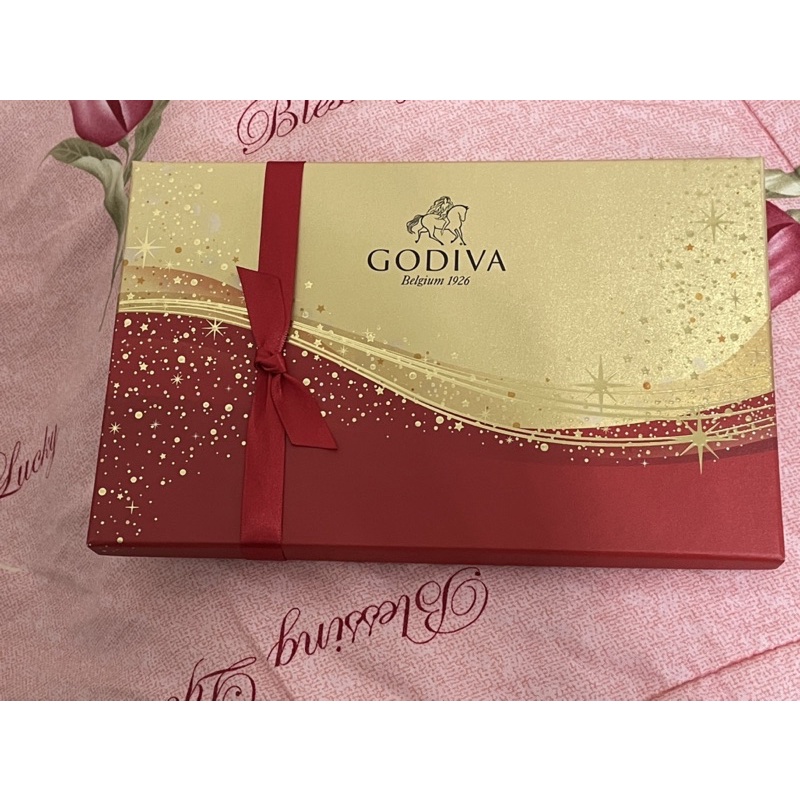 ［可蝦皮店到店］現貨 GODIVA 巧克力 聖誕片裝巧克力禮盒15片裝 期限至2023.01.30