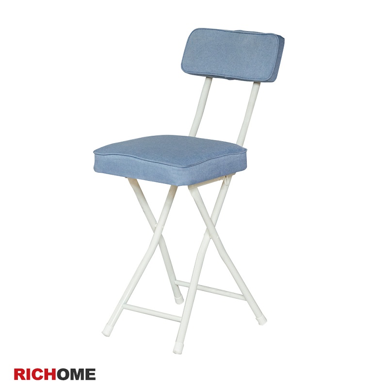 RICHOME       斯奎爾方形折疊椅-2色   折疊椅   收納椅   餐椅  辦公椅   CH1333