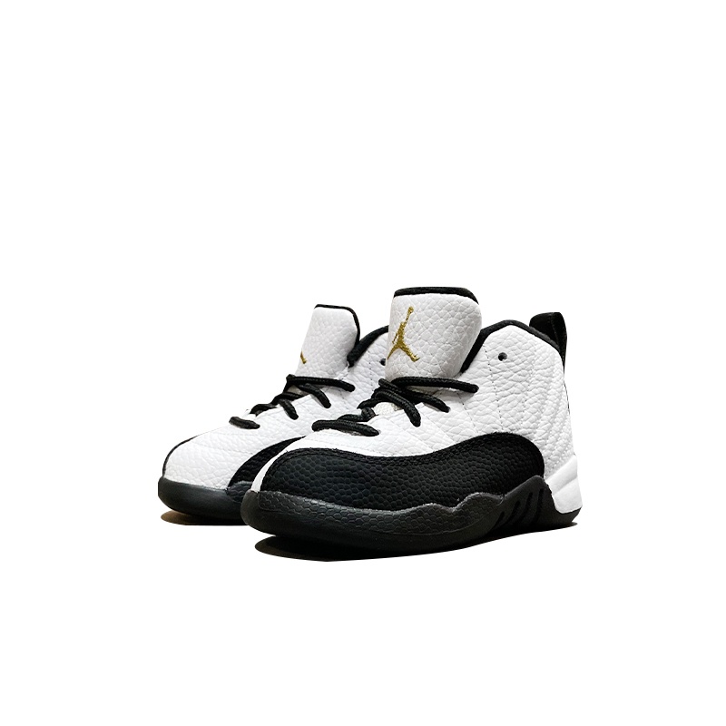 GOSPEL【Air Jordan 12 PS “Royalty”】復古 黑白 2021版 小童鞋 850000-170