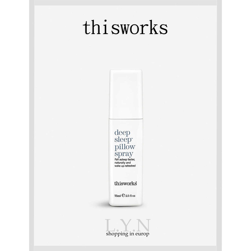 ✈L.Y.N歐洲代購 預購 英國 this works 深度睡眠噴霧芬香助眠噴霧deepsleep spray 75ml