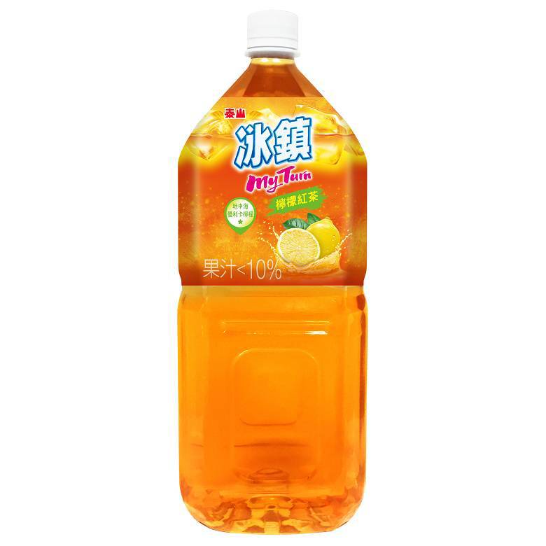 泰山 冰鎮檸檬紅茶(2000ml/瓶)[大買家]