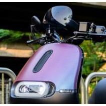 千金貿易 GOGORO2 CAFE S2 2S 燻黑 GOGORO 小風鏡 造型風鏡 電動車風擋 風擋