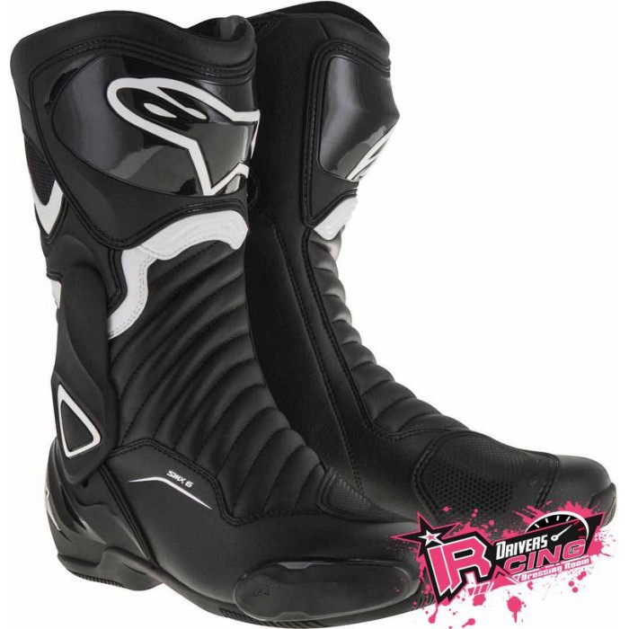 ♚賽車手的試衣間♚ Alpinestars® Stella SMX-6 V2 Ladies B/W 車靴 賽車靴