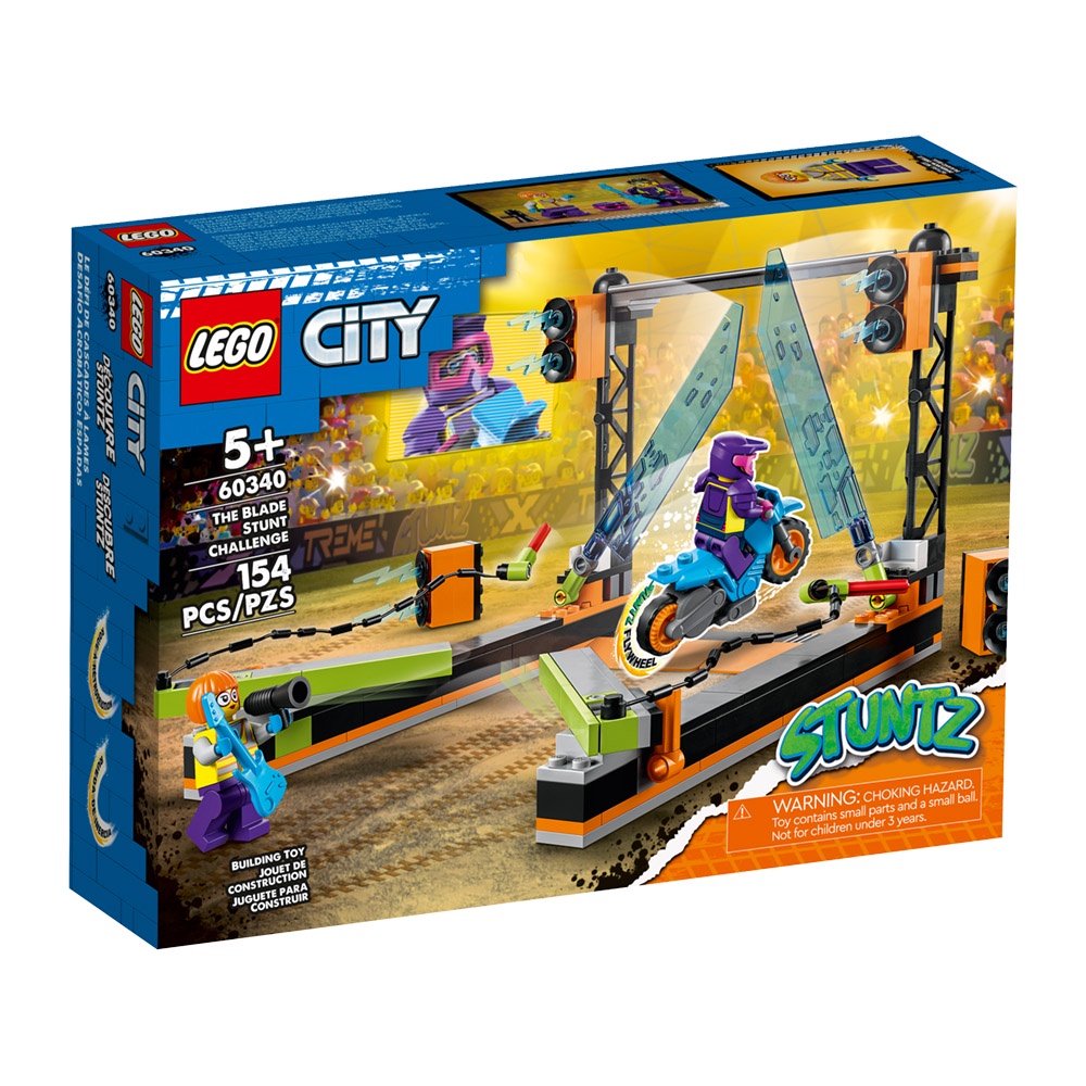LEGO樂高 LT60340刀鋒特技挑戰組2022_City 城市系列
