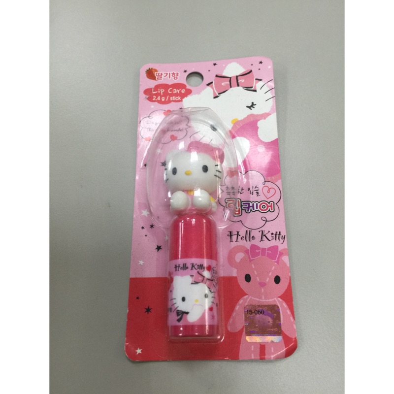 韓國原裝進口Kitty造型兒童護唇膏