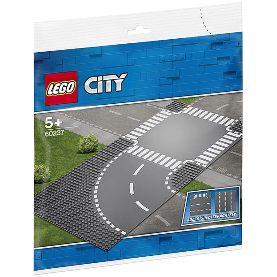 ［想樂］全新 樂高 LEGO 60237 City 城市 彎道和十字路口