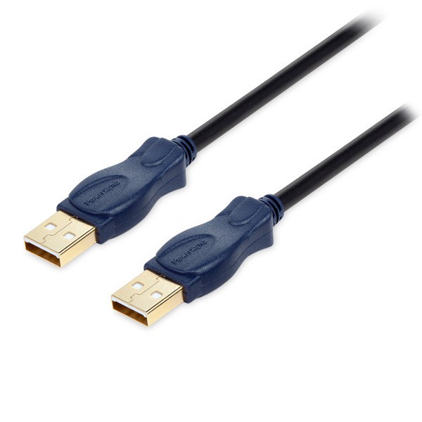 ❮二手❯ PowerSync 包爾星克 USB2.0 群加 24K鍍金高速傳輸線 公對公連接線 UAA21K 傳輸線