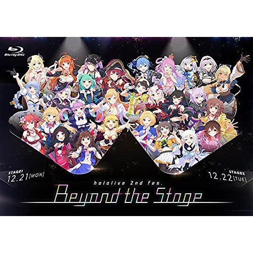 代購 Hololive 2nd Fes Beyond The Stage Blu Ray 藍光 ホロライブ 蝦皮購物
