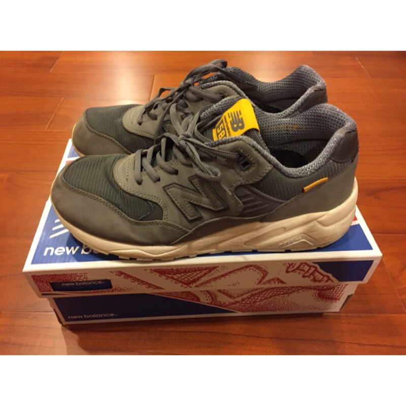 NB New Balance 紐巴倫 MRT580 Revlite 3M 反光 灰色 尼龍 網布 輕量 慢跑鞋 US8