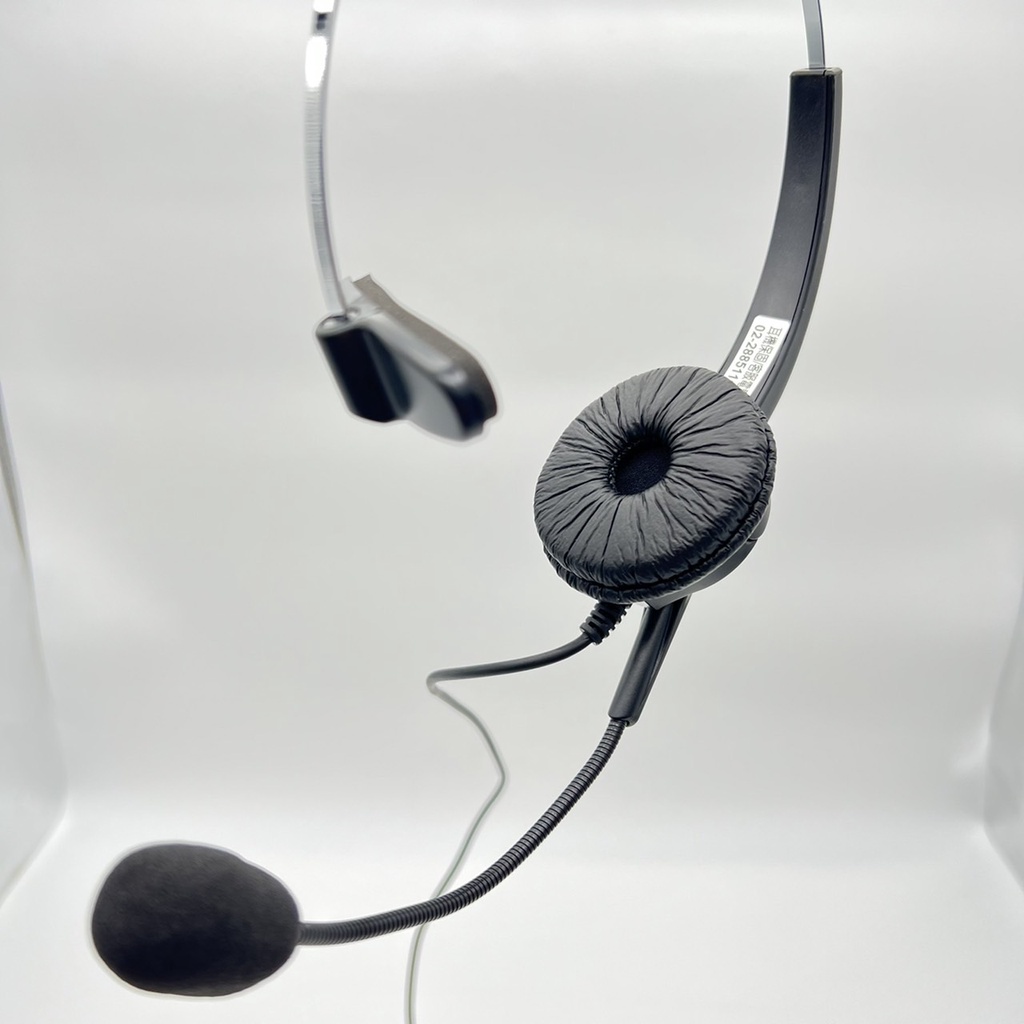 單耳耳機麥克風 國際牌Panasonic話機專用 KX-T7730 office phone headset 客服耳麥