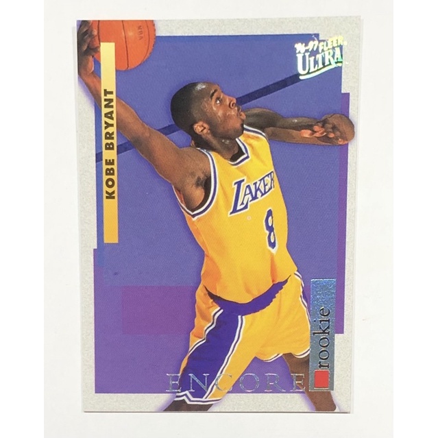NBA  球員卡 1996 ULTRA Kobe Bryant RC 科比 湖人 小飛俠 新人卡