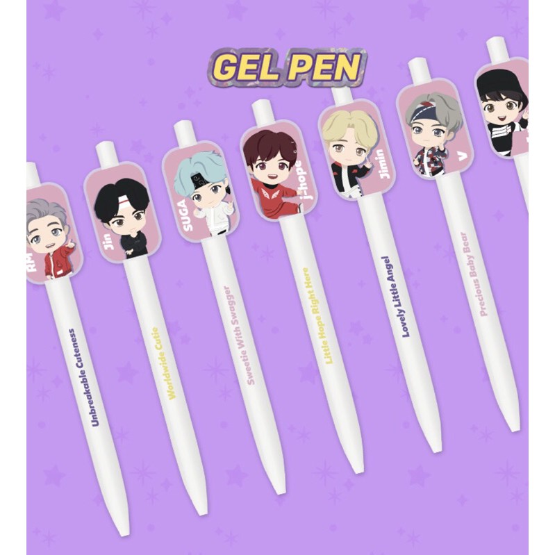 ［現貨］TinyTan BTS 防彈少年團 成員原子筆
