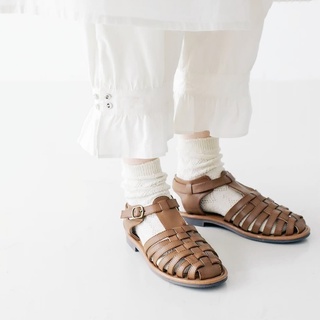 日系 森女 復古編織羅馬涼鞋 平底鞋（sm2可參考）