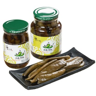【曾師傅】茶油剝椒(450g/600g)｜小辣｜常溫｜素食 辣椒 茶油 茶油剝皮辣椒 茶油辣椒 花蓮名產 伴手禮