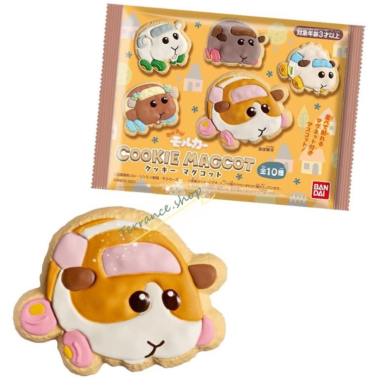 全新天竺鼠車車盒玩10入糖霜餅乾造型磁鐵組口香糖pui Pui 磁鐵cookie Maccot 食玩 蝦皮購物