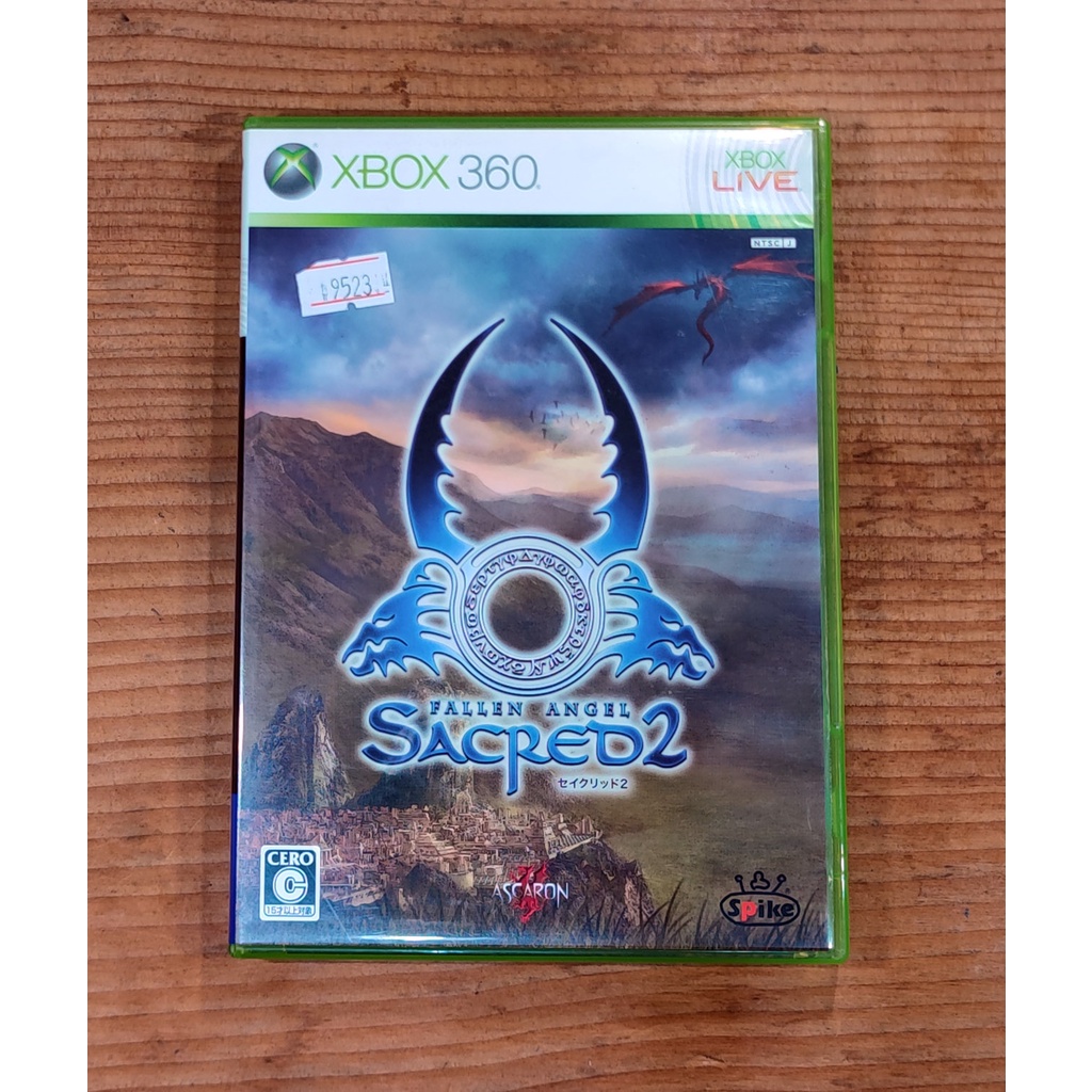 X-BOX 360日版遊戲- SACRED 2 聖域2 墮落天使（請加購其他滿100元以上出貨）