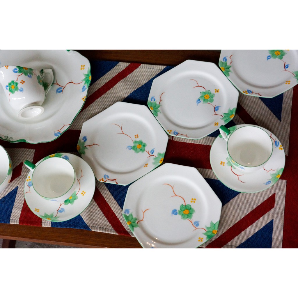 【旭鑫】Paragon 手繪系列下午茶杯組 英國 骨瓷 瓷器 早茶組 下午茶組 糖碗 餐碗 D.19