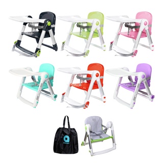 Apramo Flippa 摺疊式兒童餐椅(6色可選)【附餐椅坐墊+提袋】【佳兒園婦幼館】