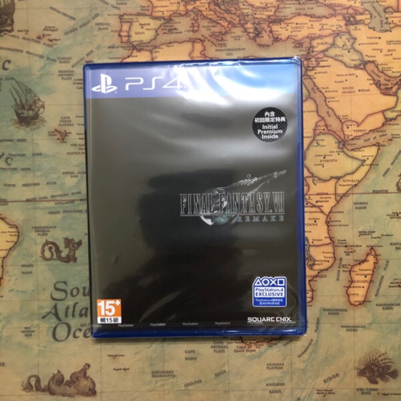 【小二本舖】🔥現貨 PS4 太空戰士7 重製版《Final Fantasy VII Remake》一般版 含初回特典